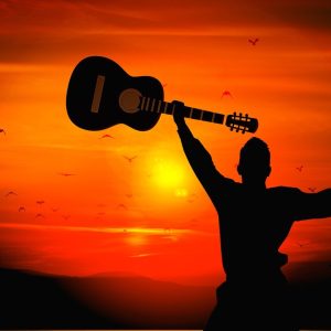 man, guitar, silhouette, sunset, guitar player, musician, instrument, joy, nature, guitar, guitar, guitar, guitar, guitar, guitar player, musician, musician-5700319.jpg